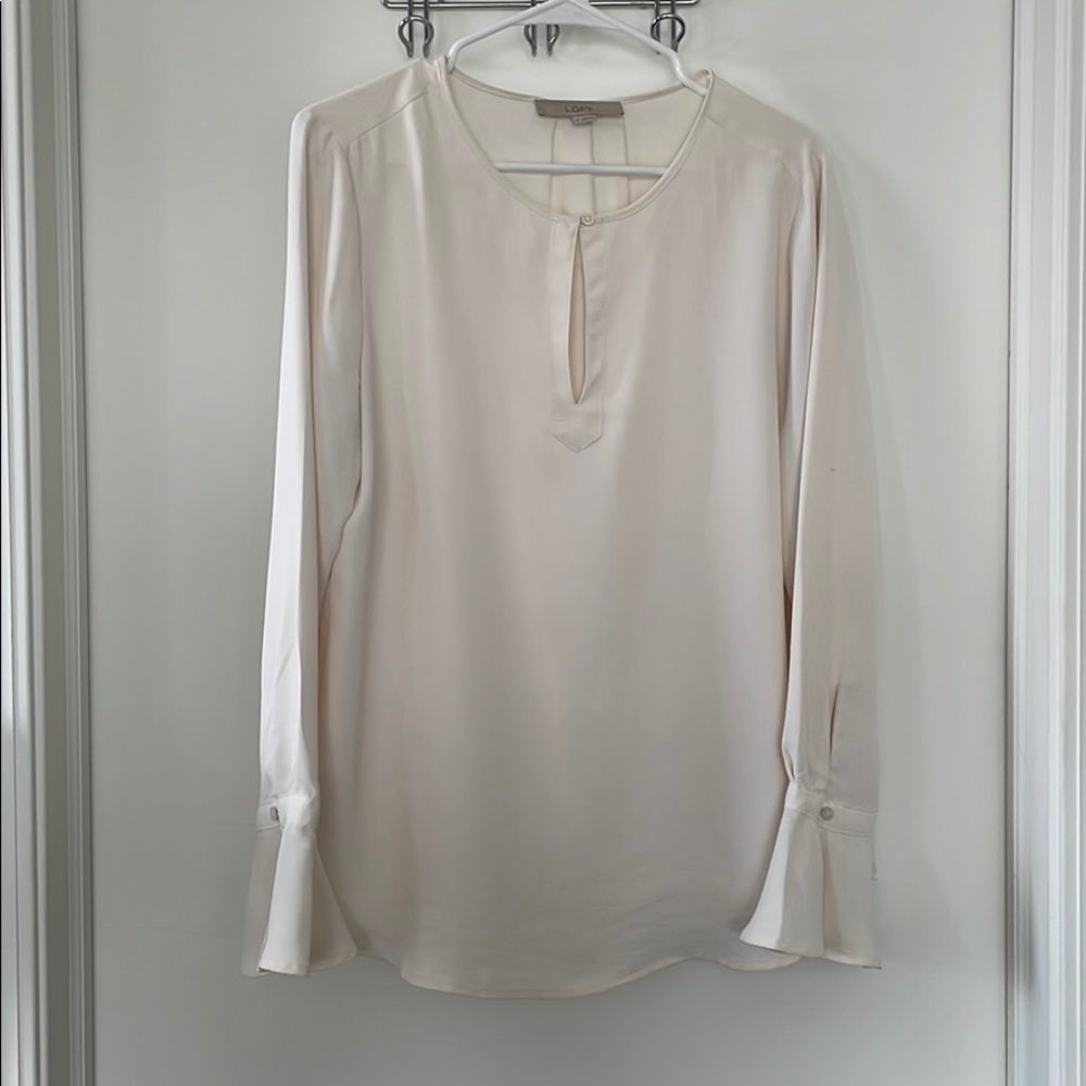 Cream blouse